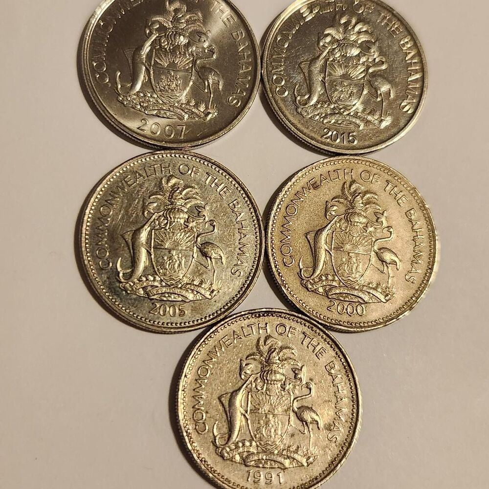 This is a lot of Five 25 Cents (Quarter) coins...